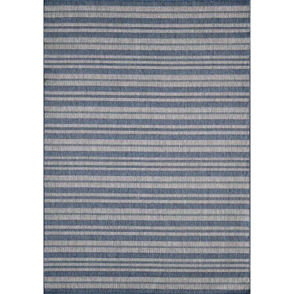 KAS 5790 Provo 2’7” x 3’11” in Blue Stripes